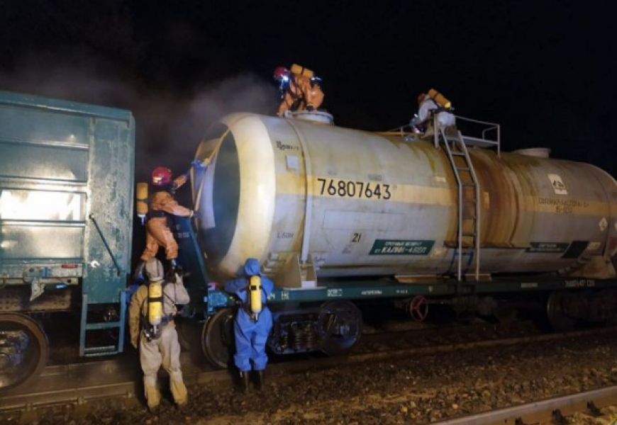 Под Слуцком произошла утечка соляной кислоты